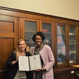 Underwood meets with Alicia Wehby of Crystal Lake 